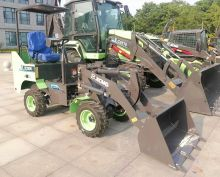XCMG Official 500 kg Earthmoving Machinery Mini Front End Loader XC906EV Price for Sale
